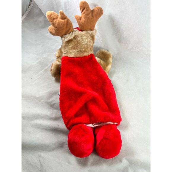 Stuffed Plush Bear Christmas Stocking 23" Holiday Decor Plushie Mantel Stocking - Picture 5 of 10
